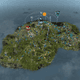 The entire available area of the map I uncovered, not including the northern islands.
